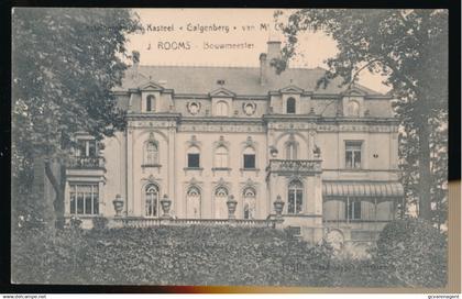 DESTELBERGEN      KASTEEL GALGENBERG VAN Mr CARLO .....