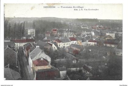 Diegem - Panorama du village (in kleur).