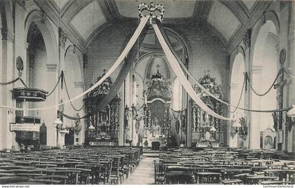 [-5%] BELGIQUE - Diepenbeek - Inwendige der kerk - décoration - chaise - Nels - Carte postale ancienne