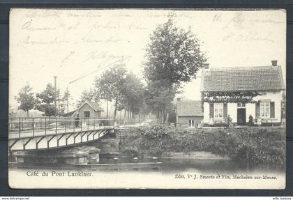 +++ CPA - Café du Pont LANKLAER - LANKLAAR   //