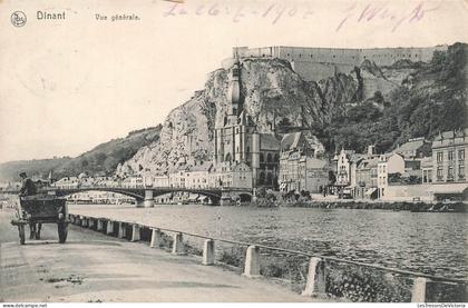 [-10%] BELGIQUE - Dinant - vue générale - pont - la ville - Carte Postale Ancienne