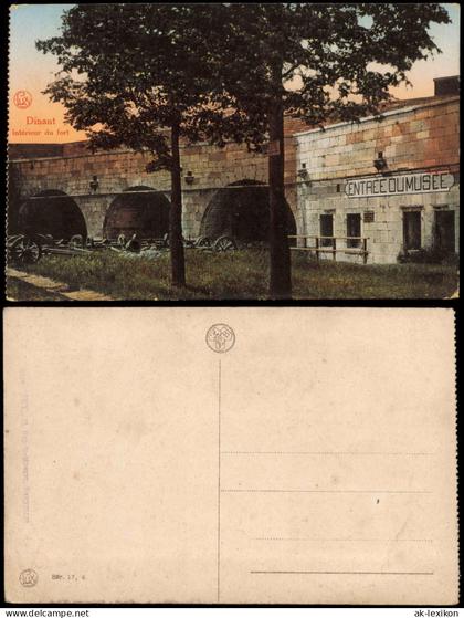 Postkaart Dinant Dinant Intérieur du fort 1914