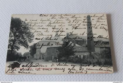 CPA A VOIR !! DOUR - RIEU SAUSSEZ - BRASSERIE CAVENAILLE ( VOIR TEXTE - FOIRE DU 19 MAI 1907 )