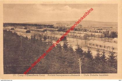 Camp d'Elsenborn Kamp - oude Duitsche barakken  - Elsenborn (Kamp)