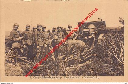 Camp d'Elsenborn Kamp - schietoefening - Elsenborn (Kamp)