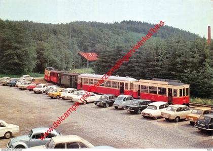 Départ du tram - Erezée