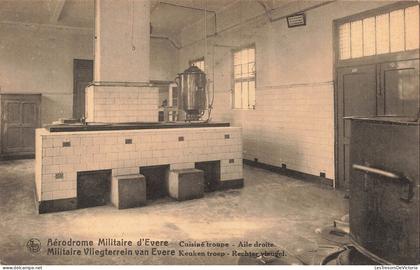 BELGIQUE - Evere - Aérodrome militaire - Cuisine Troupe -  Aile - four - Marmite - Caserne - Carte Postale Ancienne