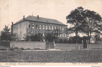FLOBECQ 1918 PENSIONNAT DES SOEURS  (FELDPOST)