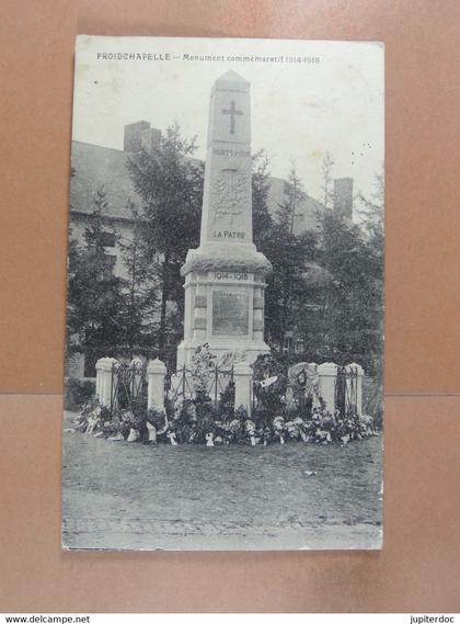 Froidchapelle Monument commémoratif 1914-1918