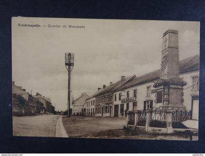 Froidchapelle Quartier du monument