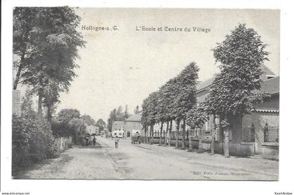Hollogne sur Geer - L'Ecole et Centre du Village.