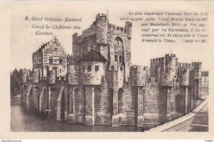 AK 073133 BELGIUM - Gent - Graven Kasteeel