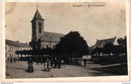CPA Carte Postale Belgique  Evergem De Dorpplaats    VM101727