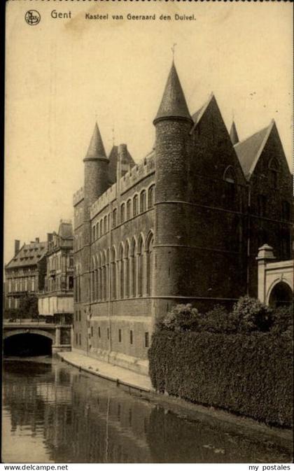 Gent Gand Flandre Gent Kasteel van Geeraard Duivel