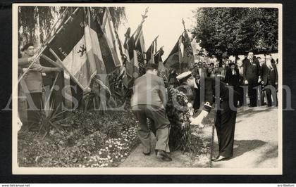 Postcard / ROYALTY / Belgium / Belgique / prins Albert / future roi Albert II / Gent / ceremonie L'Enelos des Fusillés