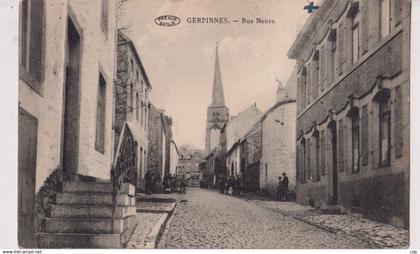 CPA gerpinnes  rue neuve