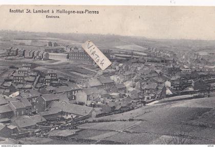 Hollogne-aux-Pierres : institut St. Lambert : environs   1911   (  see scan for detail )