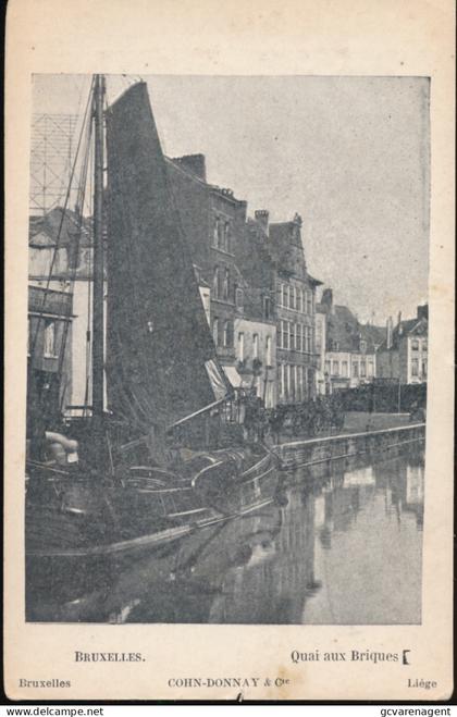 BRUXELLES        QUAI AUX BRIQUE
