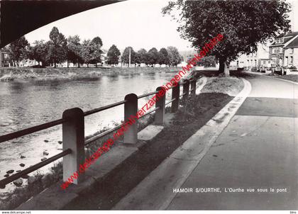 L'Ourthe vue sous le pont - Hamoir