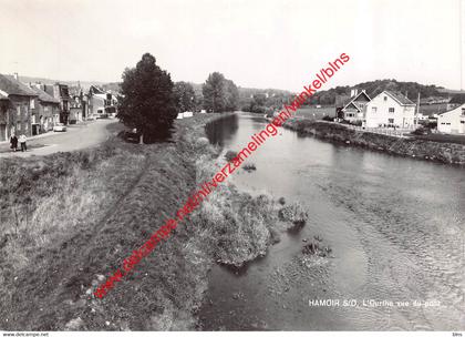 L'Ourthe vue sous le pont - Hamoir