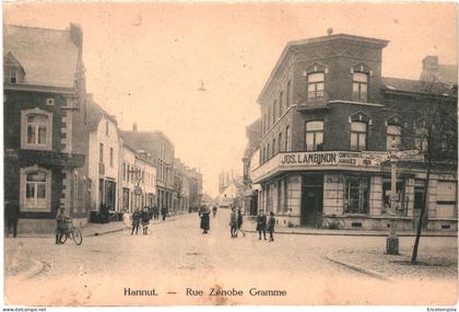CPA   Carte postale  Belgique Hannut Rue Zénobe Gramme  VM66549ok