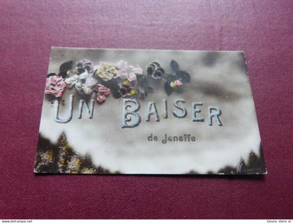 BC14-62  Cpa Un baiser de Jeneffe Havelange
