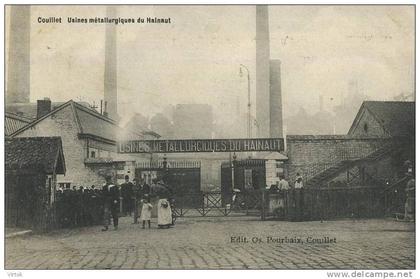 Couillet :  Usines métallurgiques du Hainaut