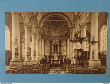 St-Maria-Horebeke Binnenzicht der Kerk