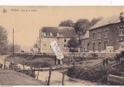 Hotton : rue de la vallée   ( 1931  avec timbre )
