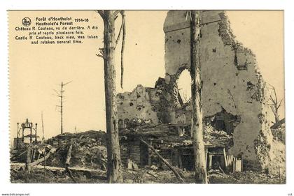 Houthulst   Forêt d'Houthulst  Château R Couteau