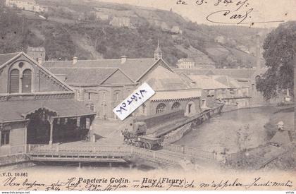 Huy ( Fleury )  :  papeterie Godin    1905