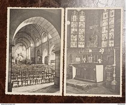 ITTRE / INTÉRIEUR D'ÉGLISE  ET NOTRE DAME D'ITTRE