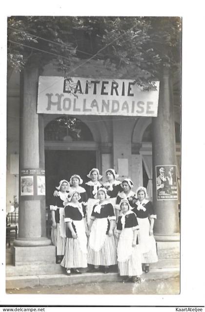 Carte photo Jodoigne - Laiterie Hollandaise.