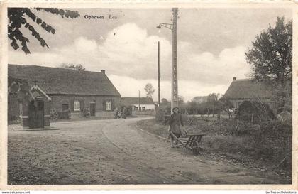[-15%] BELGIQUE - Ophoven - Leu - Bâtiment - Chalet - Route - Campagne - HRT - Ob 1952 - Animé - Carte postale ancienne