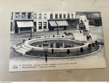 Geraardsbergen  Grammont  Monument aux Soldats et Déportés, morts pour la Patrie (1914-1918)