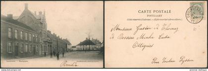 Carte postale - Couckelaere / koekelare : Markplaats (Uitg. Baeckelandt)
