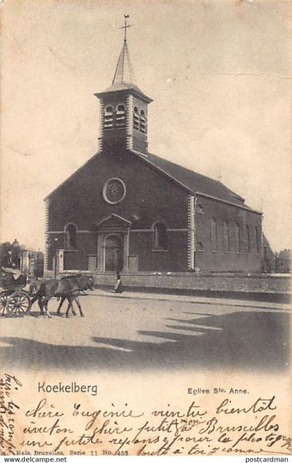 Belgique - KOEKELBERG (Brux. Cap.) Eglise Sainte-Anne - Ed. Nels Série 11 N. 452