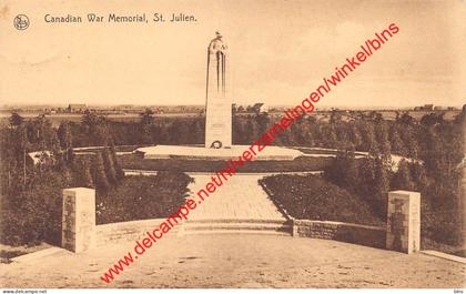 St. Julien - Canadian War Memorial - Langemark-Poelkapelle