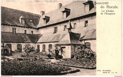 CPA Carte Postale  Belgique   Le Roeulx Souvenir Le Cloître de l'hospice  début 1900VM94264ok