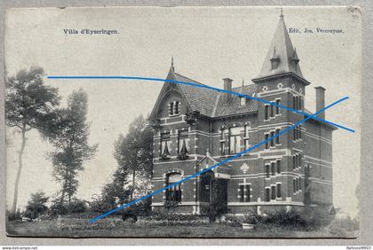 CPA EISERINGEN Villa Région Lennik Vlaams Brabant
