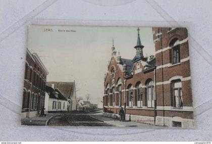 CPA - LENS ( JURBISE BRUGELETTE ) - ECOLE DES FILLES - 1911 - EDITION MARCOVICI