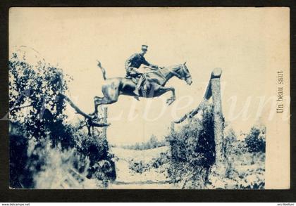 CPA / postcard / Bourg Léopold / Leopoldsburg / Camp de Beverloo / un beau saut / Ed. Mondelaers / Bourg-Léopold