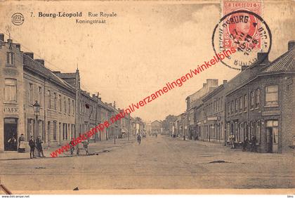 Rue Royale - Koningstraat - Leopoldsburg