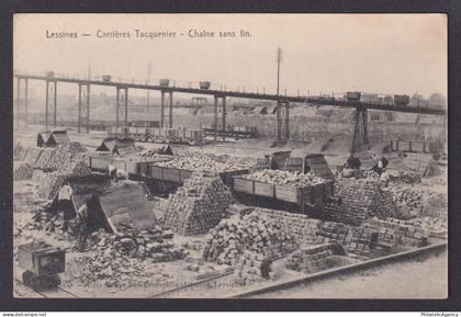 BELGIUM, RPPC Postcard, Lessines, Carriers Tacquenier