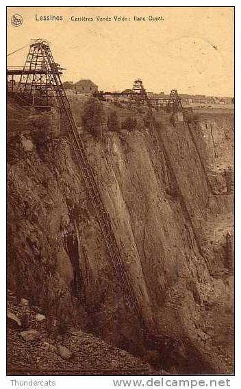 LESSEN LESSINES CARRIERES VANDE VELDE FLANC OUEST !!!