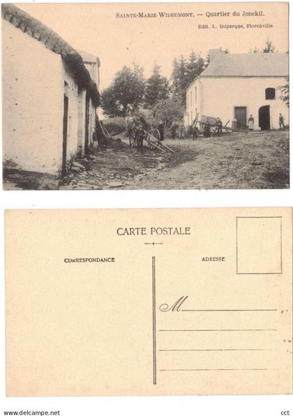 Sainte-Marie Wideumont  Libramont-Chevigny   Quartier du Jonckil   Edit L Duparque Florenville
