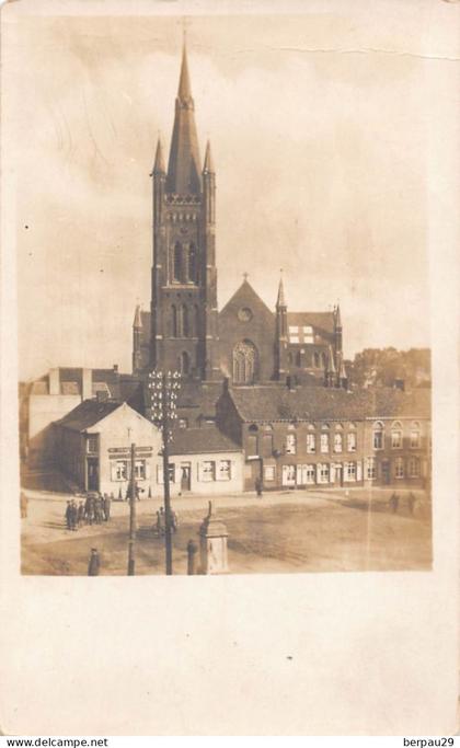 LICHTERVELDE  -  Carte Photo ancienne ( eglise )  animée