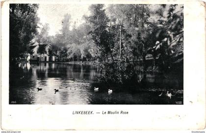 CPA  Carte Postale  Belgique  Linkebeek  Le Moulin Rose 1910   VM106621ok