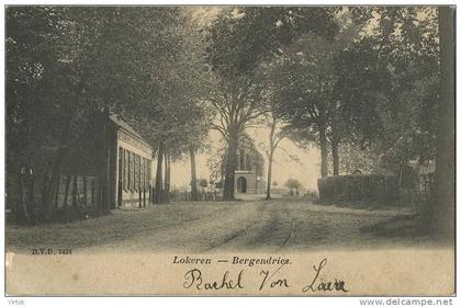 Lokeren :  Bergendries  ( geschreven 1902  met zegel )   DVD  9426