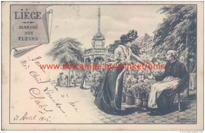 1902 Marché aux Fleurs
